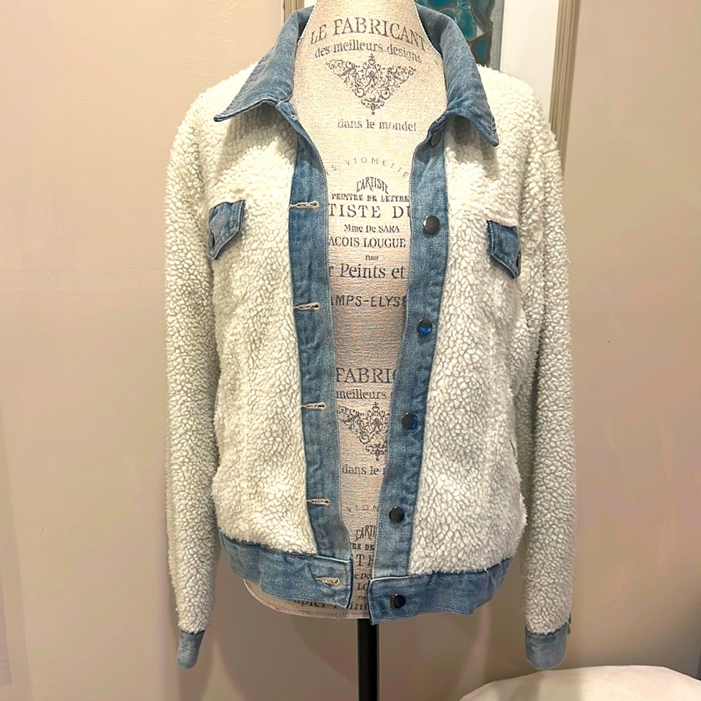 Wild Fable Sherpa Denim Jacket